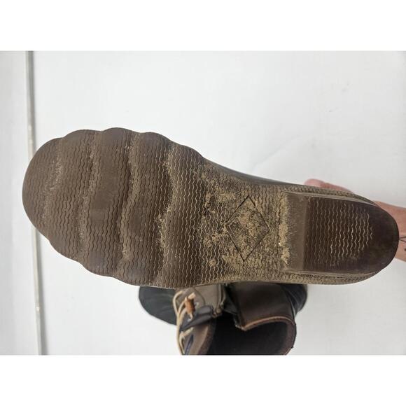 Sperry Syren Gulf Zip Brown Faux Leather Winter Duck Boots STS80524 Womens SZ 7M - Picture 7 of 7